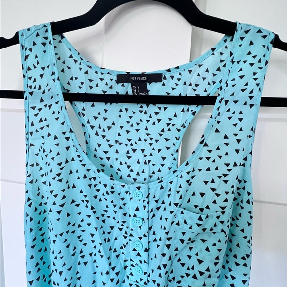 Synched Waist Scoop Neck Mini Dress - Picture 3 of 7